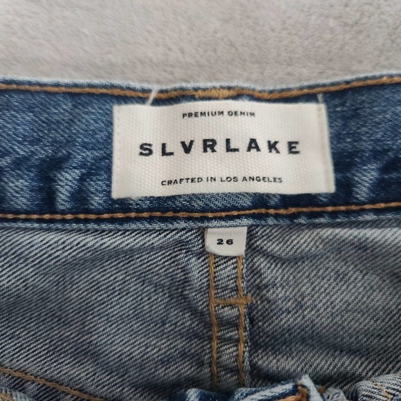 SLVRLAKE Savior High RiseCargo Jeans Size 26 - Picture 16 of 16